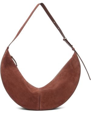 Proenza Schouler ブラウン Slide ソフトスエード バッグ