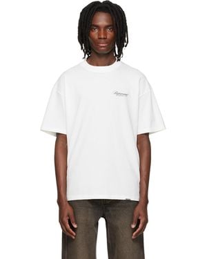 Represent Off- Owners Club' Script T-Shirt - White