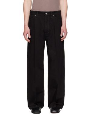 Lemaire Wide Jeans - Black