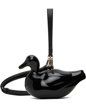 Simone Rocha ブラック Duck クラッチバッグ