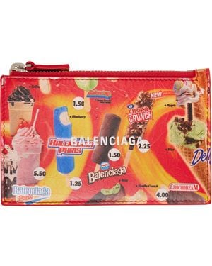 Balenciaga Cash Long Coin Card Holder - Pink