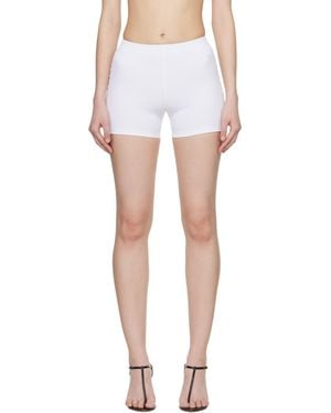 Vetements Push-Up Yoga Shorts - White