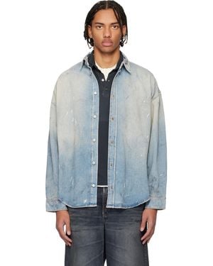 Acne Studios Faded Denim Shirt - Blue