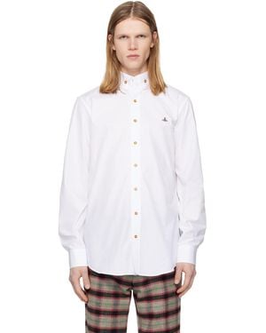 Vivienne Westwood Two Button Krall Shirt - White