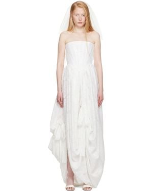 Wed Ssense Bridal Capsule Serena Maxi Dress - Black