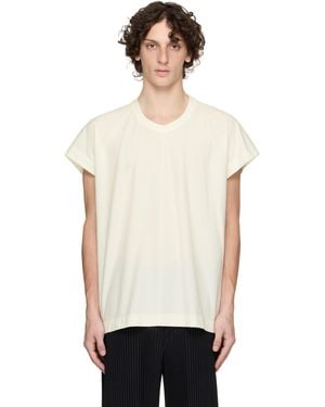 Homme Plissé Issey Miyake Off- Release-T T-Shirt - Black