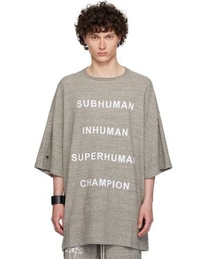 Rick Owens Champion Edition Tommy T-Shirt - Multicolor