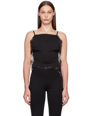 Vaillant Square Neck Tank Top - Black