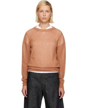 Studio Nicholson Tan Eyla Sweater - Black