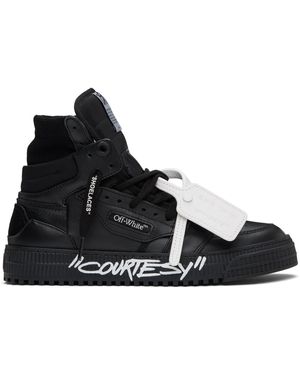Off-White c/o Virgil Abloh Baskets 3.0 Off Court Noires À Logo