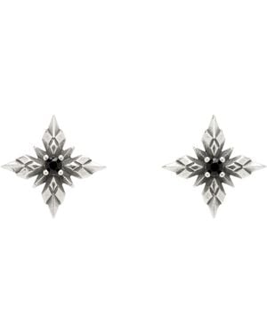 Emanuele Bicocchi Stella Ventis Crystal Earrings - Black