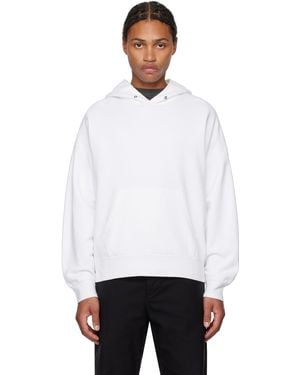 Visvim Ultimate Jumbo Sb Hoodie - White