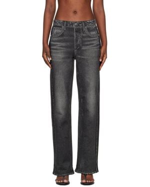 Rag & Bone Miramar Wide-Leg Track Trousers - Black