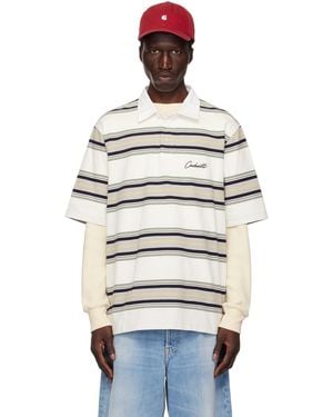 Carhartt ホワイト Gaines ラガーシャツ - マルチカラー