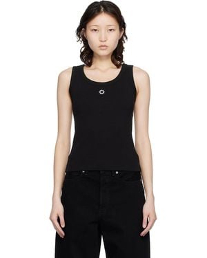 KENZO Paris 'Boke Flower 2.0' Embroidered Tank Top - Black