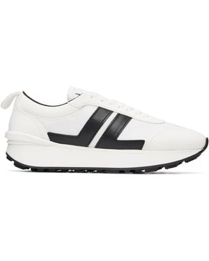 Lanvin Nylon Bumpr Trainers - Black