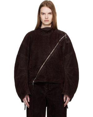 Jean Paul Gaultier Minimal Moto Jacket - Multicolour