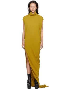Rick Owens Edfu T マキシワンピース - ブラック