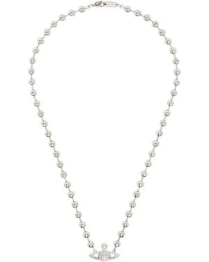 Vivienne Westwood Collier Thames À Mini Pendentif En Bas-Relief - Multicolore