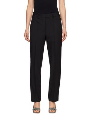 Helmut Lang テーパードパンツ - ブラック