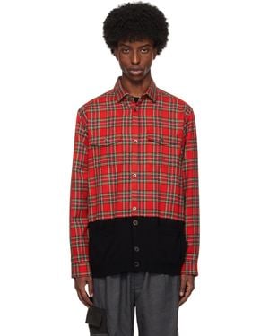 Undercover Up2D4404 Shirt - Red