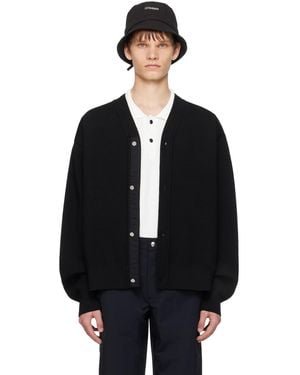 Jacquemus Les Classiquesコレクション Le Cardigan Boutonné カーディガン - ブラック