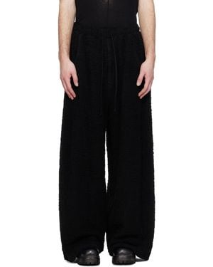 Julius Dk Wide Trousers - Black