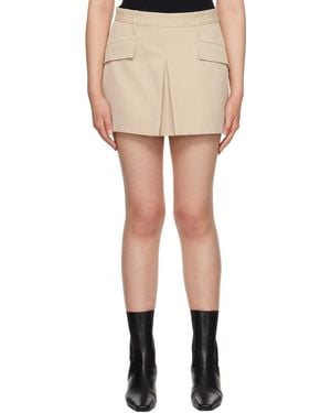 Camilla & Marc Simona Miniskirt - Natural