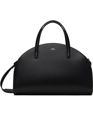 A.P.C. Demi-Lune Tote - Black