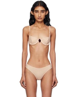 Fruity Booty ピンク Carmen ビキニトップ - ブラック