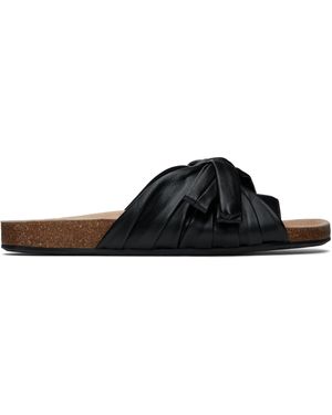 JW Anderson Sandales Noires À Boucle