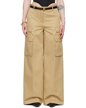 Versace Informal トラウザーズ - ナチュラル