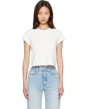 SLVRLAKE Denim Easy T-Shirt - White