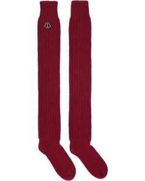 Rick Owens Moncler + Hiking Socks - Red