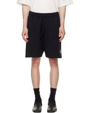 Palm Angels Tree Logo Sweat Shorts - Black