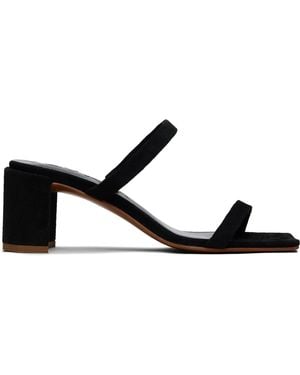 BY FAR Tanya Heeled Sandals - Black