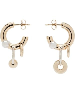Justine Clenquet Faith Earrings - Metallic