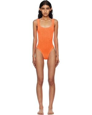 Hunza G Square Neck Swimsuit - Black