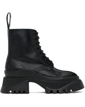 Undercover Platform Ankle Boots - Black