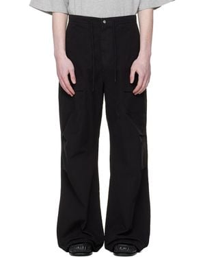 Entire studios Barren Cargo Trousers - Black