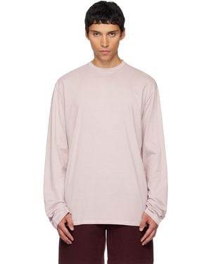 Rier Roundneck Jersey Cotton T-Shirt - Pink