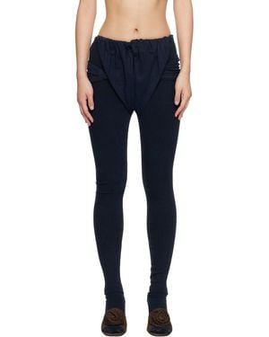 DIESEL Skinny Regular Waist D-Velly Denim Leggings - Blue