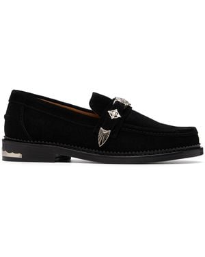 Toga Virilis Ssense Exclusive Metal Loafers - Black