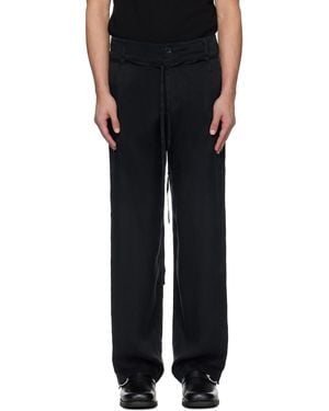 Post Archive Faction PAF Drifter Double Trousers - Black