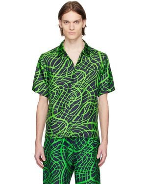Moschino Wave Shirt - Green