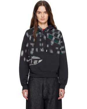 Eckhaus Latta Garment-Dyed Hoodie - Black
