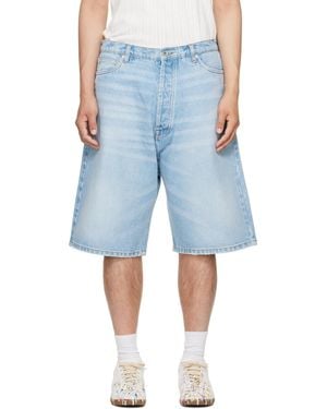 Studio Nicholson Marylebone Denim Shorts - Blue