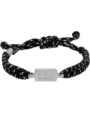 Balenciaga Saint-Germain Lace Bracelet - Black