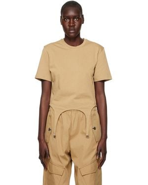 Dion Lee Garter T-Shirt - Green