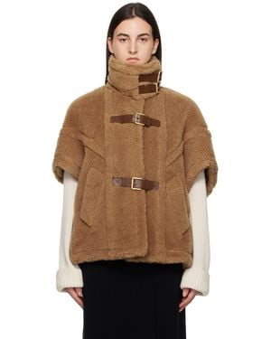 Max Mara タン George ジャケット ブラウン | Lyst